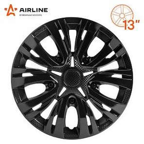 AWCC-13-04 - Колпаки колесные 13 Лион, черный глянец