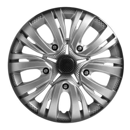 AIRLINE AWCC-13-02 Колпаки колесные 13 Лион +, серебристо-черный