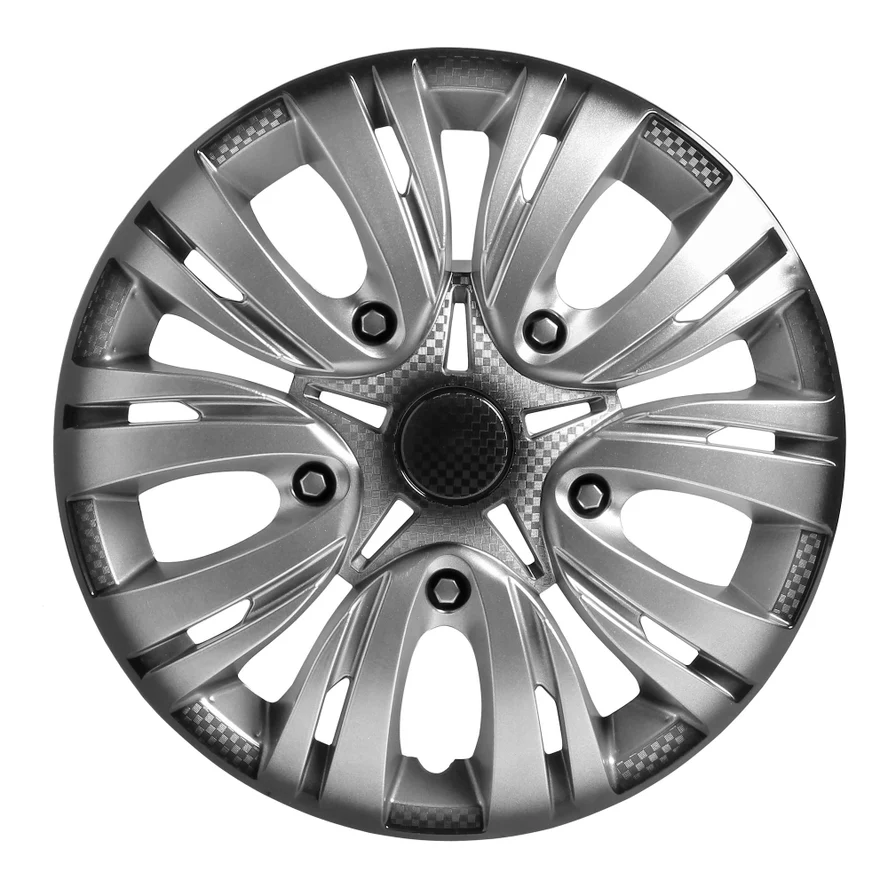 AIRLINE AWCC-13-02 Колпаки колесные 13 Лион +, серебристо-черный